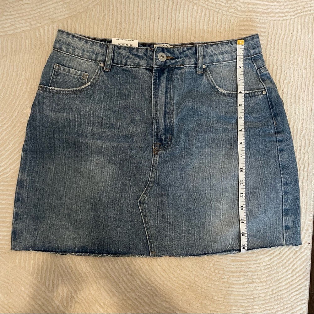 NWT Cotton On Blue Pencil Mini Skirt | Casual Fit, Size 10